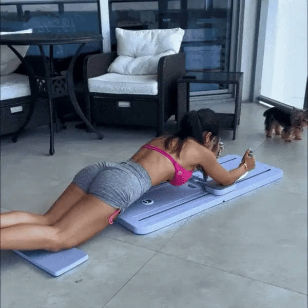 Planche d'entraînement FlexCore Yoga & Pilates – Plateforme de fitness multifonctionnelle pour la maison